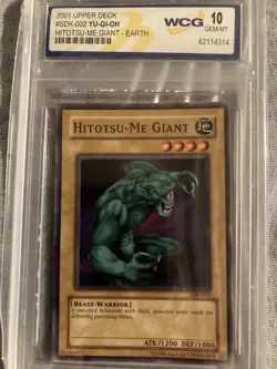YUGIO LOT OF YUGIO CARDS 5 ALL GRADED 10 GEM MINT - Image 3