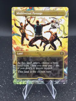 Multiversal Passage 0206 Regular (Borderless) MTG SPIDERMAN - Image 1