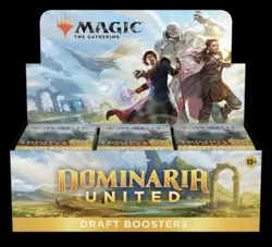 MTG Magic Dominaria United DRAFT Booster Box FACTORY SEALED! - Image 1