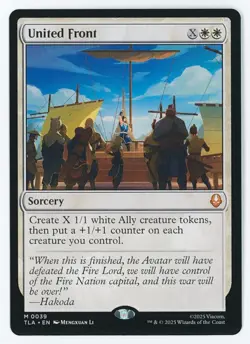 United Front #0039 MTG Avatar: The Last Airbender Magic The Gathering - Image 1