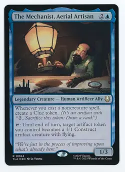 The Mechanist, Aerial Artisan FOIL #0064 MTG Avatar: The Last Airbender Magic - Image 1