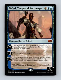 Teferi, Temporal Archmage Commander 2014 Non-Foil MTG MP - Image 1