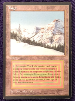 TIAGA dual land and Mystic Tutor Foreign Black Border Italian MTG MP-NM - Image 3