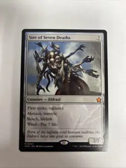 Sire Of Seven Deaths Nonfoil Foundations MTG - Image 1
