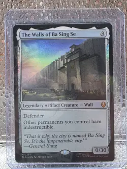 THE WALLS OF BA SING SE M 0261 FOIL MAGIC AVATAR THE LAST AIR BENDER TLA MTG NM - Image 1