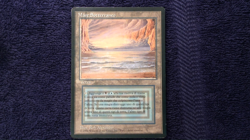UNDERGROUND SEA and Serra Angel Foreign Black Border Italian MTG Light Play - Image 2