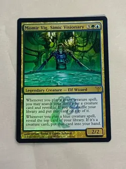 MTG FOIL Momir Vig, Simic Visionary Dissension Magic the Gathering - Image 1