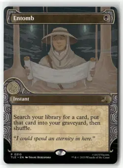 Entomb (Borderless) Avatar The Last Airbender Eternal Legal MTG Magic Nm - Image 1