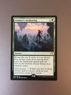 Animist’s Awakening NM Commander 2020 MTG - Image 1