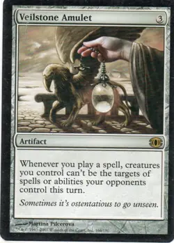 MTG: Future Sight: Veilstone Amulet: Lightly Played Condition - Image 1