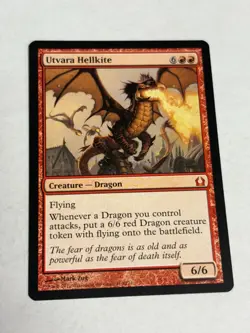 Utvara Hellkite Return to Ravnica Red Mythic Rare Magic: The Gathering Card NM - Image 2