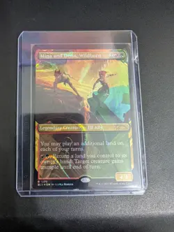 Mina and Denn, Wildborn (Halo Foil) Secret Lair Drop Foil mtg - Image 1