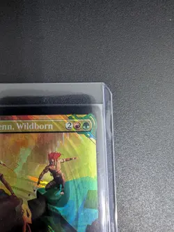 Mina and Denn, Wildborn (Halo Foil) Secret Lair Drop Foil mtg - Image 3