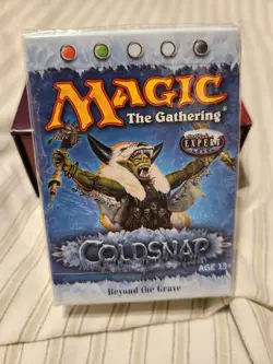 MTG Magic Beyond the Grave Theme Deck Coldsnap Factory Sealed New See Pictures - Image 1