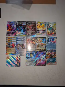 Pokemon Black Star Promo Lot 22 Cards EX V MEGA Charizard Charcadet Oricorio - Image 1