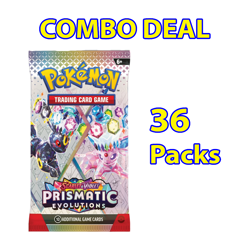 Pokemon TCG Prismatic Evolutions Sealed Booster Packs Lot Of 36 Brand New - Image 1