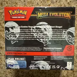 Pokemon TCG Mega Evolutions Enhanced Booster Box PKMN Center SEALED IN BOX - Image 2