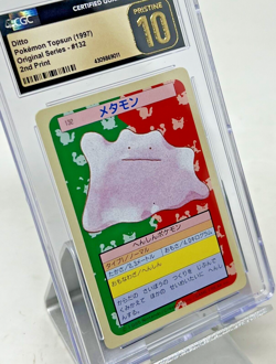 Pristine! 1997 Pokemon Topsun DITTO Original Series # 132 2nd Print CGC 10 - Image 3