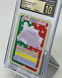 Pristine! 1997 Pokemon Topsun DITTO Original Series # 132 2nd Print CGC 10 - Image 4