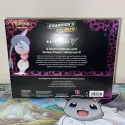 Pokemon Champion's Path Hatterene v Collection Box Sealed - Image 2