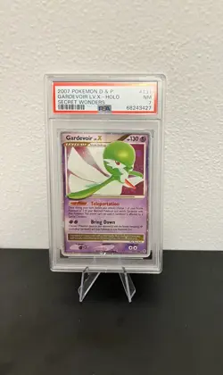 Pokemon Gardevoir LV.X D&P Secret Wonders Holo Rare #131 PSA 7 -682 - Image 1
