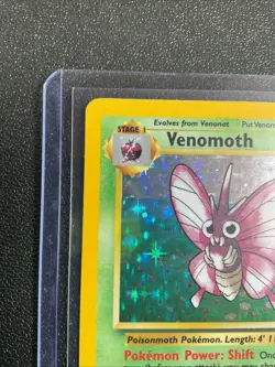 Pokemon TCG Venomoth 13/64 Jungle Holo Rare WOTC Vintage 1999 LP - Image 3
