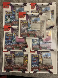 ??Pokemon TCG: Paldea Evolved 3 Pack Blister Lot Of 7 - Image 1