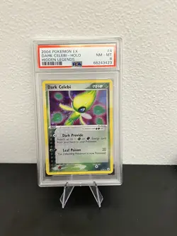 Dark Celebi 4/101 EX Hidden Legends Holo Rare Pokemon - PSA 8 NM - MT - Image 1