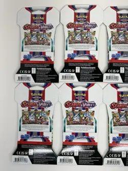 Pokemon TCG: Scarlet & Violet Base Set Sleeved Booster Packs - Lot of 10x?? - Image 3