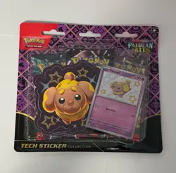 Pokemon TCG Paldean Fates Fidough Blister With 3 Booster Packs Brand New - Image 1