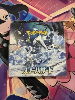 Pokemon TCG Japanese Snow Hazard Booster Box sv2P New/Sealed - Image 1
