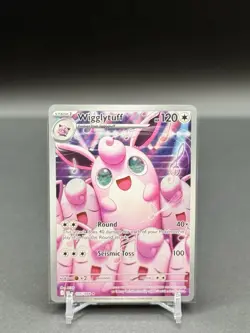 Pokemon TCG- 2025 Wigglytuff 105/94 IR Phantasmal Flames M/NM - Image 1