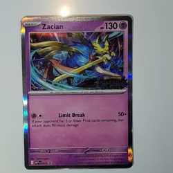 Zacian MEP 015 Promo Stamped Phantasmal Flames English 2025 Pokemon Nesr Mint - Image 2