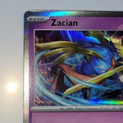 Zacian MEP 015 Promo Stamped Phantasmal Flames English 2025 Pokemon Nesr Mint - Image 3