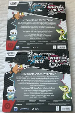 Pokemon TCG: Black Bolt & White Flare - Poster Collection Box (x2) - Image 2