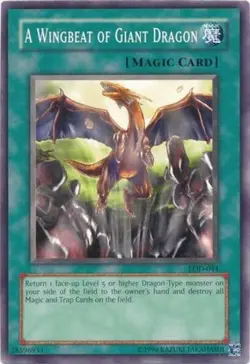 A Wingbeat of Giant Dragon - LOD-044 - Common - Unlimited Edition - Lightly Play - Image 1