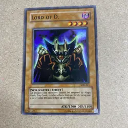 Yu-Gi-Oh TCG Lord Of D. SUPER RARE SDK-041 Very Good Condition - Image 1