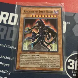 Yugioh! Sorcerer of Dark Magic MOV-EN002! Common Limited Edition VLP/NM! - Image 1
