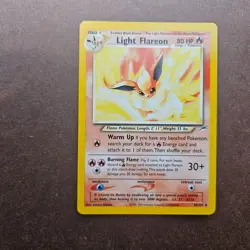 Light Flareon 46/105 Pokemon Neo Destiny Regular Card - LP - Image 1
