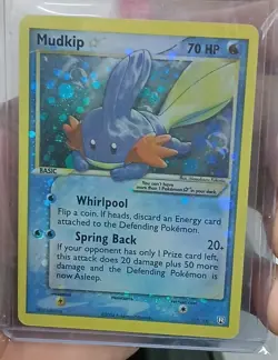 Mudkip Gold Star 107/109 DiY Placeholder Card EX Team Rocket Returns NM+ - Image 1