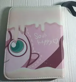 Pokemon Trading Card Holder Zipper Binder Book 400 Pockets 🎀💕Jigglypuff💕🎀 - Image 2