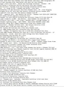 Reserved Pokemon Card Lot (2k limit) - Image 2