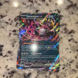 Fezandipiti ex 038/064 Scarlet & Violet Shrouded Fable Holo Pokemon TCG Card - Image 1
