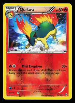 Quilava 19/162 Reverse Holo BREAKthrough Pokemon Card - Image 1