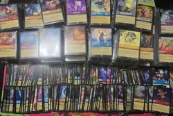 Disney Lorcana TCG Mixed Bulk Lot Sets 1-10, 4000+ Cards, C/U/Rare/Super Rare - Image 2