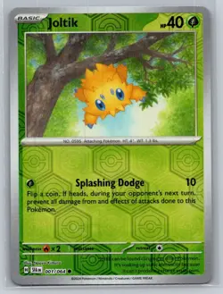 Joltik #001/064 Shrouded Fable Reverse Holo Common - Pokemon Cards F43 - Image 1