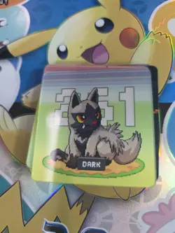 Pokemon 3D Lenticular card Poochyena - Image 1