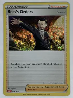 Boss’s Orders CLC 019/034 TCG Classic Collection Pokemon Card NM - Image 1