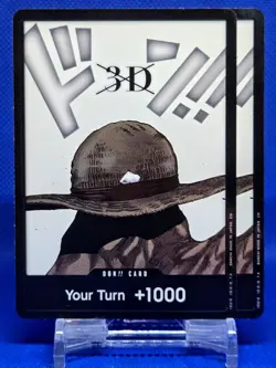 2x Luffy 3D Don!! Card | NM | Legacy Of The Master Double Pack Vol. 8 - Image 1