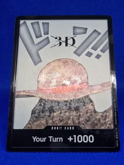 2x Luffy 3D Don!! Card | NM | Legacy Of The Master Double Pack Vol. 8 - Image 2